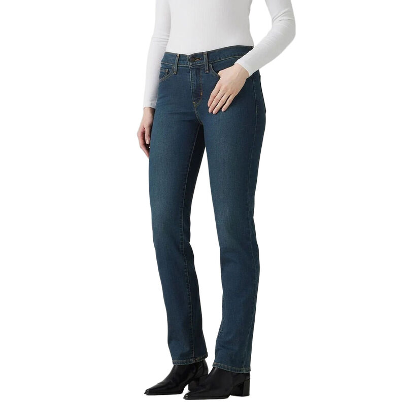 Levi's 314 Shaping Straight Eternal Indigo Dark Jeans image number 0